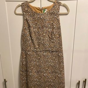 JCrew Leopard Sheath Dress